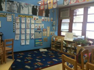 A classroom at P.S. 145